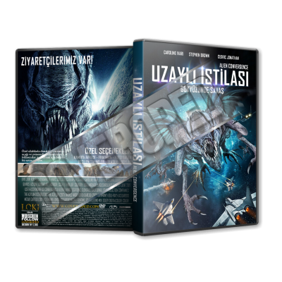 Uzaylı İstilası - Alien Convergence 2017 Türkçe Dvd Cover Tasarımı